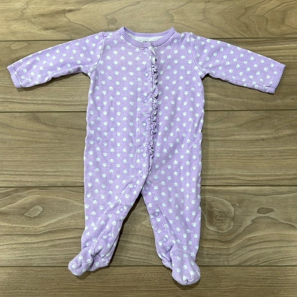 Ruffle footie